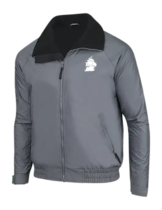 Dark Grey/Black Classic Competitor Jacket w/Blackbeard Logo