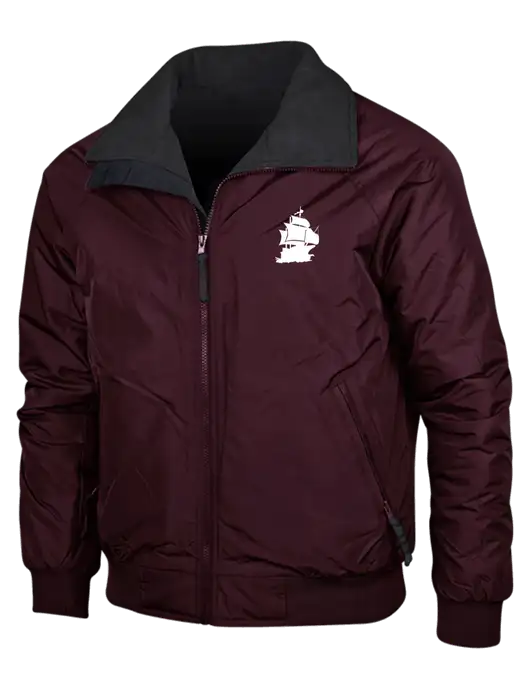 Maroon/True Black Classic Challenger Jacket w/Blackbeard Logo
