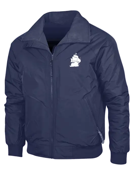 Navy/Navy Classic Challenger Jacket w/Blackbeard Logo