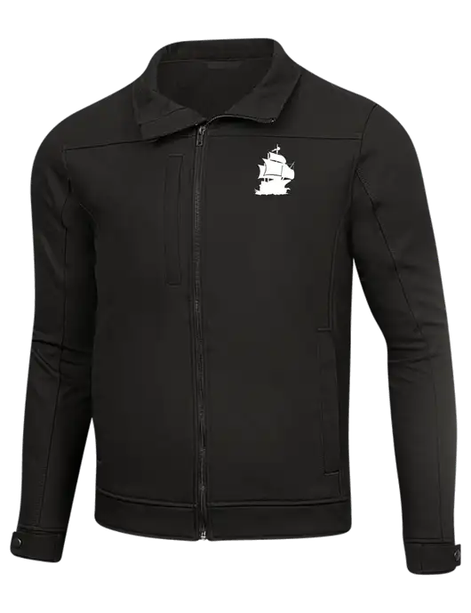 Cornerstone Black Duck Bonded Soft Shell Jacket w/Blackbeard Logo