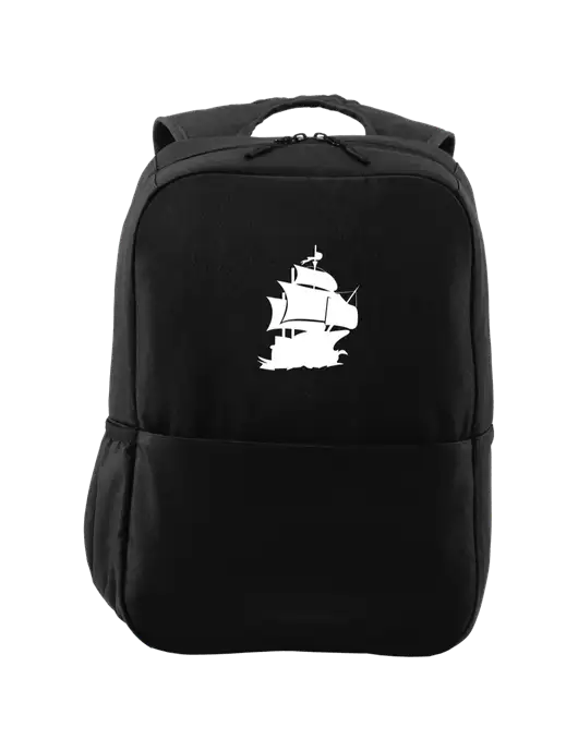 Access Square Laptop Black Backpack w/Blackbeard Logo