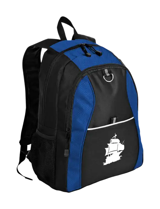 Honeycomb Twilight Blue/Black Backpack w/Blackbeard Logo