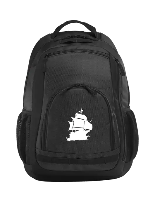 Xtreme Dark Grey/Black/Black Backpack w/Blackbeard Logo