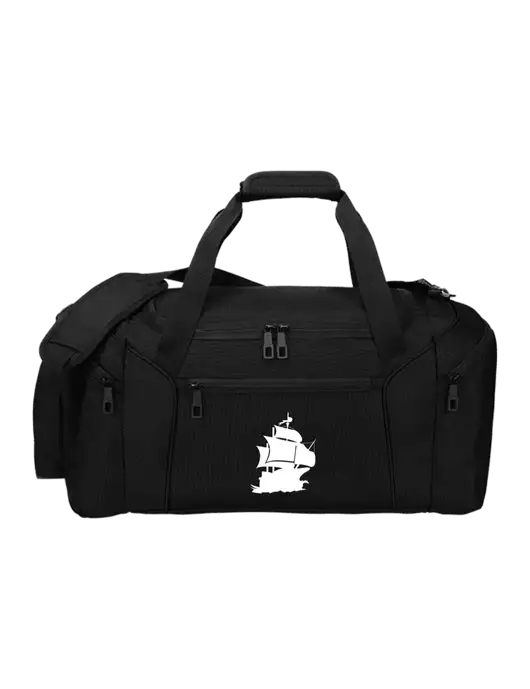 Slim & Lite Black Duffel    w/Blackbeard Logo