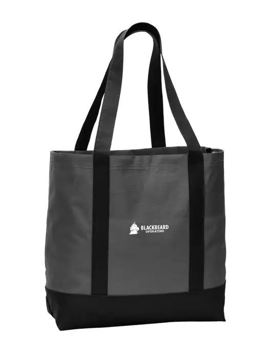 Carryall Charcoal/Black Day Tote Dark w/Blackbeard Logo