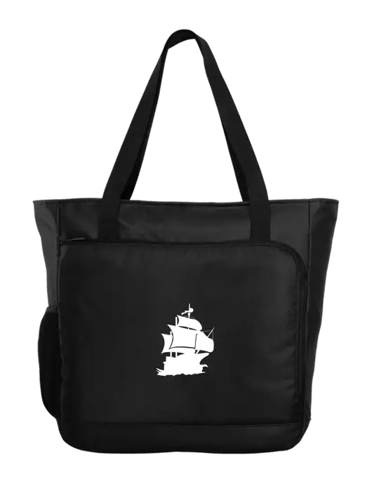 City Black Laptop Tote w/Blackbeard Logo