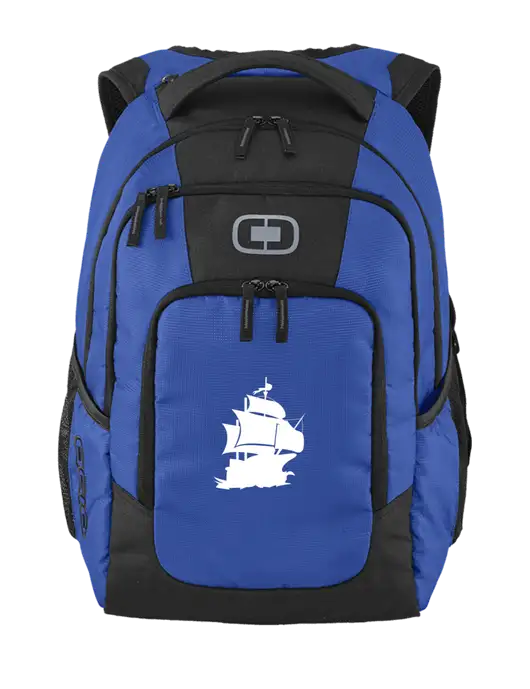 OGIO Cobalt Logan Laptop Backpack
 w/Blackbeard Logo