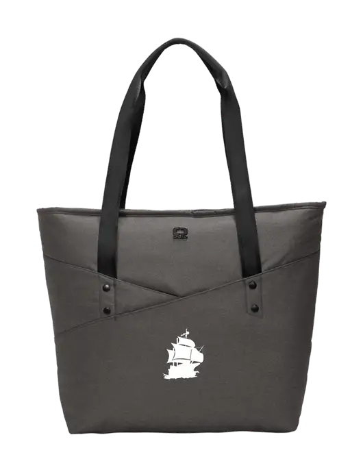 OGIO Tarmac Heather Downtown Tote 
 w/Blackbeard Logo